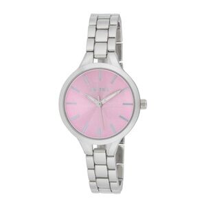 🌸New BCBG Silver Pink Face 32mm Watch🌸